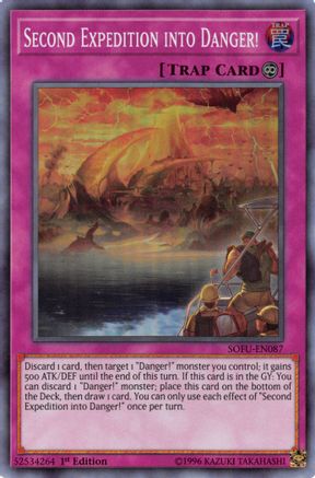 Second Expedition into Danger! (SOFU-EN087) - Soul Fusion Unlimited Soul Fusion Yugioh Single  Squirtle Squad Card Shop.
