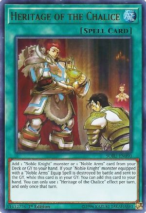 Heritage of the Chalice (SOFU-EN090) - Soul Fusion Unlimited Soul Fusion Yugioh Single  Squirtle Squad Card Shop.