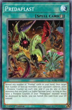 Predaplast (SOFU-EN097) - Soul Fusion 1st Edition Soul Fusion Yugioh Single  Squirtle Squad Card Shop.
