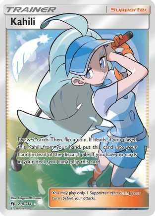 Kahili (Full Art)  - Holofoil SM  Lost Thunder - Ultra Rare SM - Lost Thunder Pokemon Single  Squirtle Squad Card Shop.