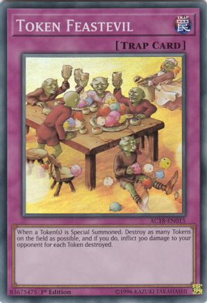 Token Feastevil (AC18-EN015) - Advent Calendar 2018 1st Edition Advent Calendar 2018 Yugioh Single  Squirtle Squad Card Shop.