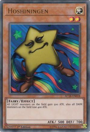 Hoshiningen (AC18-EN018) - Advent Calendar 2018 1st Edition Advent Calendar 2018 Yugioh Single  Squirtle Squad Card Shop.