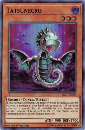 Tatsunecro (SR07-EN000) - Structure Deck: Zombie Horde 1st Edition Structure Deck: Zombie Horde Yugioh Single  Squirtle Squad Card Shop.