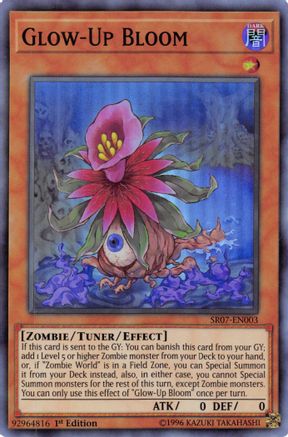 Glow-Up Bloom (SR07-EN003) - Structure Deck: Zombie Horde 1st Edition Structure Deck: Zombie Horde Yugioh Single  Squirtle Squad Card Shop.
