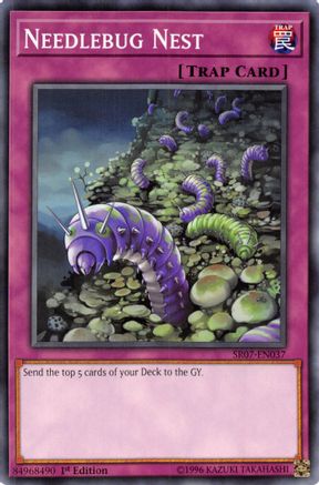 Needlebug Nest (SR07-EN037) - Structure Deck: Zombie Horde 1st Edition Structure Deck: Zombie Horde Yugioh Single  Squirtle Squad Card Shop.
