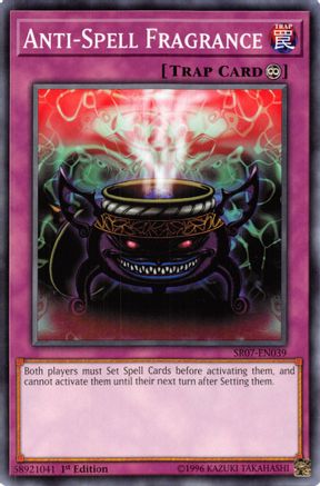 Anti-Spell Fragrance (SR07-EN039) - Structure Deck: Zombie Horde 1st Edition Structure Deck: Zombie Horde Yugioh Single  Squirtle Squad Card Shop.