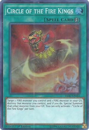 Circle of the Fire Kings (HISU-EN056) - Hidden Summoners 1st Edition Hidden Summoners Yugioh Single  Squirtle Squad Card Shop.