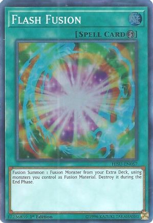 Flash Fusion (HISU-EN057) - Hidden Summoners 1st Edition Hidden Summoners Yugioh Single  Squirtle Squad Card Shop.