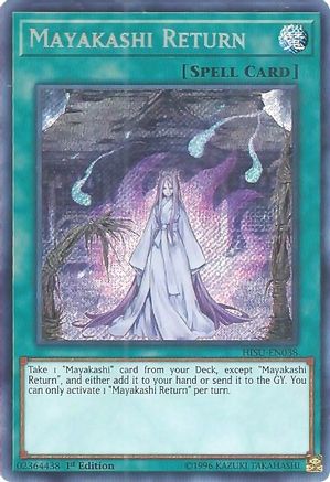 Mayakashi Return (HISU-EN038) - Hidden Summoners 1st Edition Hidden Summoners Yugioh Single  Squirtle Squad Card Shop.