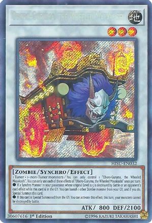 Oboro-Guruma, the Wheeled Mayakashi (HISU-EN032) - Hidden Summoners 1st Edition Hidden Summoners Yugioh Single  Squirtle Squad Card Shop.