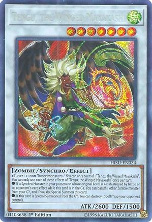 Tengu, the Winged Mayakashi (HISU-EN034) - Hidden Summoners 1st Edition Hidden Summoners Yugioh Single  Squirtle Squad Card Shop.