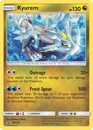 Kyurem - SM142  - Holofoil SM Promos - Promo SM Promos Pokemon Single  Squirtle Squad Card Shop.