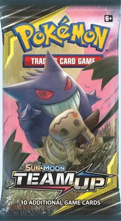 Team Up Booster Pack SM - Team Up Pokemon Sealed  Squirtle Squad Card Shop.