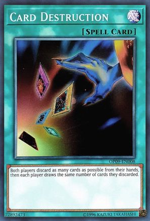 Card Destruction (OP09-EN008) - OTS Tournament Pack 9 Unlimited OTS Tournament Pack 9 Yugioh Single  Squirtle Squad Card Shop.