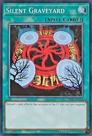 Silent Graveyard (OP09-EN021) - OTS Tournament Pack 9 Unlimited OTS Tournament Pack 9 Yugioh Single  Squirtle Squad Card Shop.