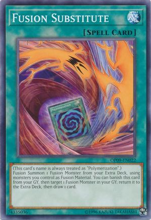 Fusion Substitute (OP09-EN022) - OTS Tournament Pack 9 Unlimited OTS Tournament Pack 9 Yugioh Single  Squirtle Squad Card Shop.