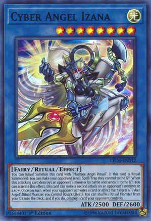 Cyber Angel Izana (LED4-EN012) - Legendary Duelists: Sisters of the Rose 1st Edition Legendary Duelists: Sisters of the Rose Yugioh Single  Squirtle Squad Card Shop.