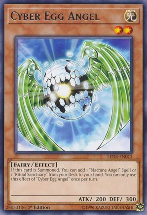 Cyber Egg Angel (LED4-EN013) - Legendary Duelists: Sisters of the Rose 1st Edition Legendary Duelists: Sisters of the Rose Yugioh Single  Squirtle Squad Card Shop.