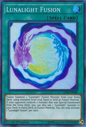 Lunalight Fusion (LED4-EN048) - Legendary Duelists: Sisters of the Rose 1st Edition Legendary Duelists: Sisters of the Rose Yugioh Single  Squirtle Squad Card Shop.