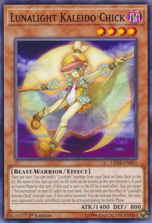 Lunalight Kaleido Chick (LED4-EN051) - Legendary Duelists: Sisters of the Rose 1st Edition Legendary Duelists: Sisters of the Rose Yugioh Single  Squirtle Squad Card Shop.