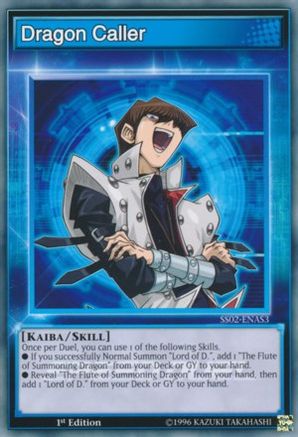 Dragon Caller (SS02-ENAS3) - Speed Duel Decks: Duelists of Tomorrow 1st Edition Speed Duel Decks: Duelists of Tomorrow Yugioh Single  Squirtle Squad Card Shop.