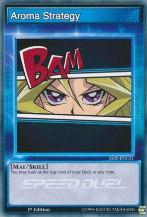 Aroma Strategy (SS02-ENCS1) - Speed Duel Decks: Duelists of Tomorrow 1st Edition Speed Duel Decks: Duelists of Tomorrow Yugioh Single  Squirtle Squad Card Shop.