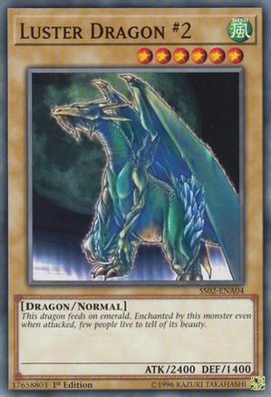 Luster Dragon #2 (SS02-ENA04) - Speed Duel Decks: Duelists of Tomorrow 1st Edition Speed Duel Decks: Duelists of Tomorrow Yugioh Single  Squirtle Squad Card Shop.