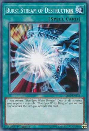 Burst Stream of Destruction (SS02-ENA13) - Speed Duel Decks: Duelists of Tomorrow 1st Edition Speed Duel Decks: Duelists of Tomorrow Yugioh Single  Squirtle Squad Card Shop.