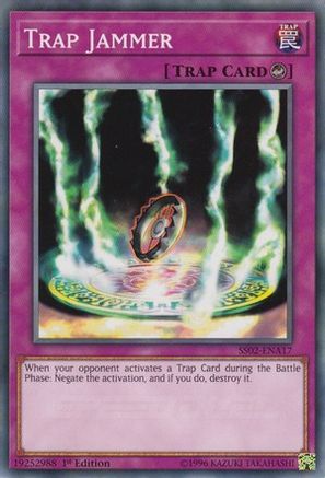 Trap Jammer (SS02-ENA17) - Speed Duel Decks: Duelists of Tomorrow 1st Edition Speed Duel Decks: Duelists of Tomorrow Yugioh Single  Squirtle Squad Card Shop.