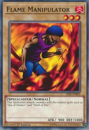 Flame Manipulator (SS02-ENB03) - Speed Duel Decks: Duelists of Tomorrow 1st Edition Speed Duel Decks: Duelists of Tomorrow Yugioh Single  Squirtle Squad Card Shop.