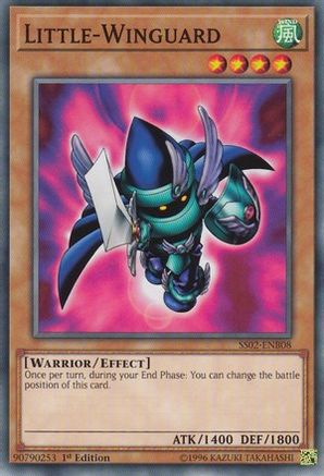 Little-Winguard (SS02-ENB08) - Speed Duel Decks: Duelists of Tomorrow 1st Edition Speed Duel Decks: Duelists of Tomorrow Yugioh Single  Squirtle Squad Card Shop.
