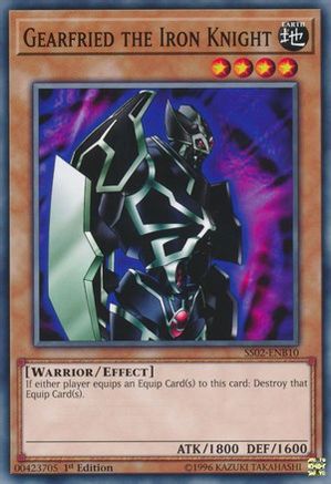 Gearfried the Iron Knight (SS02-ENB10) - Speed Duel Decks: Duelists of Tomorrow 1st Edition Speed Duel Decks: Duelists of Tomorrow Yugioh Single  Squirtle Squad Card Shop.
