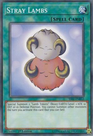 Stray Lambs (SS02-ENB12) - Speed Duel Decks: Duelists of Tomorrow 1st Edition Speed Duel Decks: Duelists of Tomorrow Yugioh Single  Squirtle Squad Card Shop.