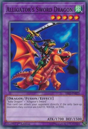 Alligator's Sword Dragon (SS02-ENB22) - Speed Duel Decks: Duelists of Tomorrow 1st Edition Speed Duel Decks: Duelists of Tomorrow Yugioh Single  Squirtle Squad Card Shop.