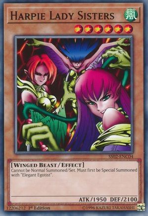 Harpie Lady Sisters (SS02-ENC04) - Speed Duel Decks: Duelists of Tomorrow 1st Edition Speed Duel Decks: Duelists of Tomorrow Yugioh Single  Squirtle Squad Card Shop.