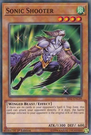 Sonic Shooter (SS02-ENC09) - Speed Duel Decks: Duelists of Tomorrow 1st Edition Speed Duel Decks: Duelists of Tomorrow Yugioh Single  Squirtle Squad Card Shop.