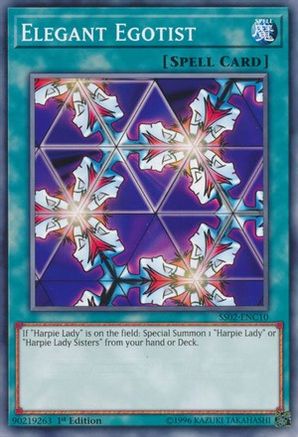 Elegant Egotist (SS02-ENC10) - Speed Duel Decks: Duelists of Tomorrow 1st Edition Speed Duel Decks: Duelists of Tomorrow Yugioh Single  Squirtle Squad Card Shop.