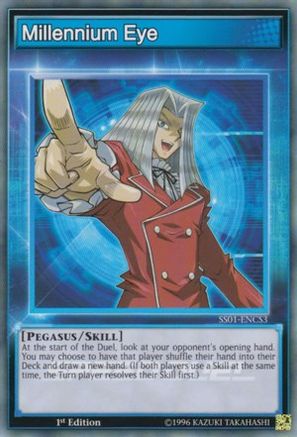 Millennium Eye (SS01-ENCS3) - Speed Duel Decks: Destiny Masters 1st Edition Speed Duel Decks: Destiny Masters Yugioh Single  Squirtle Squad Card Shop.