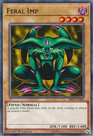 Feral Imp (SS01-ENA02) - Speed Duel Decks: Destiny Masters 1st Edition Speed Duel Decks: Destiny Masters Yugioh Single  Squirtle Squad Card Shop.