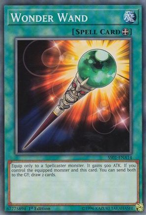 Wonder Wand (SS01-ENA14) - Speed Duel Decks: Destiny Masters 1st Edition Speed Duel Decks: Destiny Masters Yugioh Single  Squirtle Squad Card Shop.