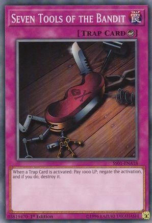 Seven Tools of the Bandit (SS01-ENA18) - Speed Duel Decks: Destiny Masters 1st Edition Speed Duel Decks: Destiny Masters Yugioh Single  Squirtle Squad Card Shop.