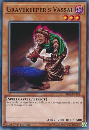 Gravekeeper's Vassal (SS01-ENB03) - Speed Duel Decks: Destiny Masters 1st Edition Speed Duel Decks: Destiny Masters Yugioh Single  Squirtle Squad Card Shop.