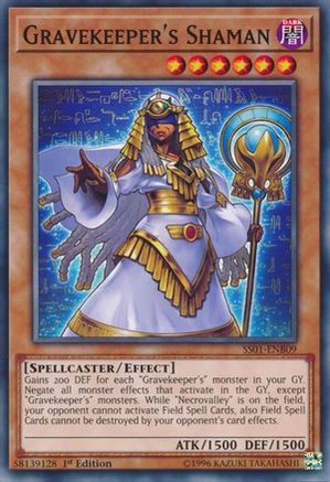 Gravekeeper's Shaman (SS01-ENB09) - Speed Duel Decks: Destiny Masters 1st Edition Speed Duel Decks: Destiny Masters Yugioh Single  Squirtle Squad Card Shop.