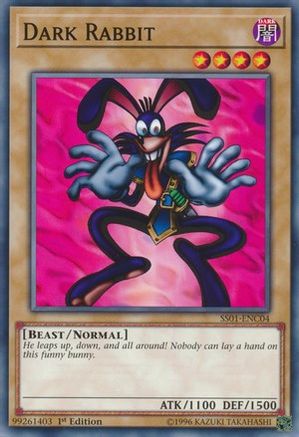 Dark Rabbit (SS01-ENC04) - Speed Duel Decks: Destiny Masters 1st Edition Speed Duel Decks: Destiny Masters Yugioh Single  Squirtle Squad Card Shop.