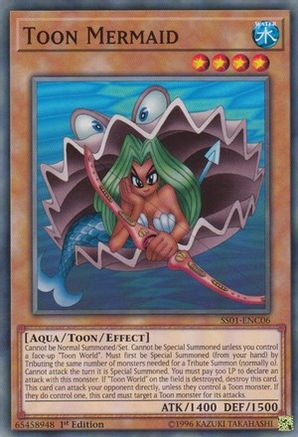 Toon Mermaid (SS01-ENC06) - Speed Duel Decks: Destiny Masters 1st Edition Speed Duel Decks: Destiny Masters Yugioh Single  Squirtle Squad Card Shop.