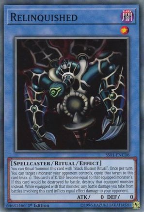 Relinquished (SS01-ENC08) - Speed Duel Decks: Destiny Masters 1st Edition Speed Duel Decks: Destiny Masters Yugioh Single  Squirtle Squad Card Shop.