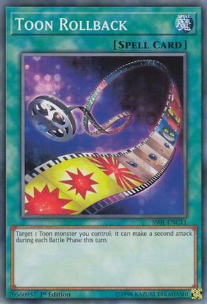 Toon Rollback (SS01-ENC11) - Speed Duel Decks: Destiny Masters 1st Edition Speed Duel Decks: Destiny Masters Yugioh Single  Squirtle Squad Card Shop.