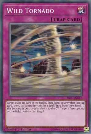 Wild Tornado (SS01-ENC17) - Speed Duel Decks: Destiny Masters 1st Edition Speed Duel Decks: Destiny Masters Yugioh Single  Squirtle Squad Card Shop.