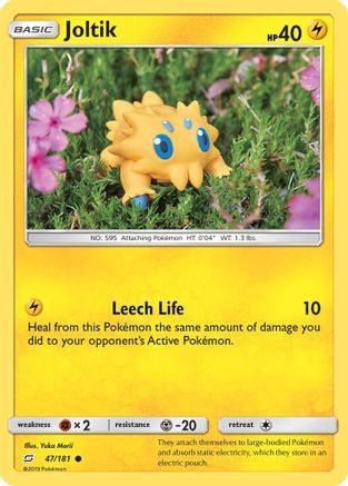 Joltik 047  SM  Team Up - Common SM - Team Up Pokemon Single  Squirtle Squad Card Shop.