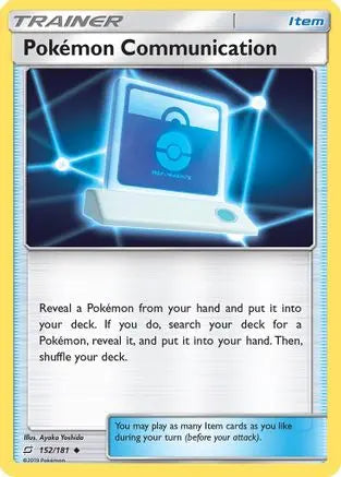 Pokemon Communication 152  SM  Team Up - Uncommon